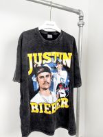hot?เสื้อยืดวินเทจลาย Justin Bieber (จัสติน บีเบอร์)