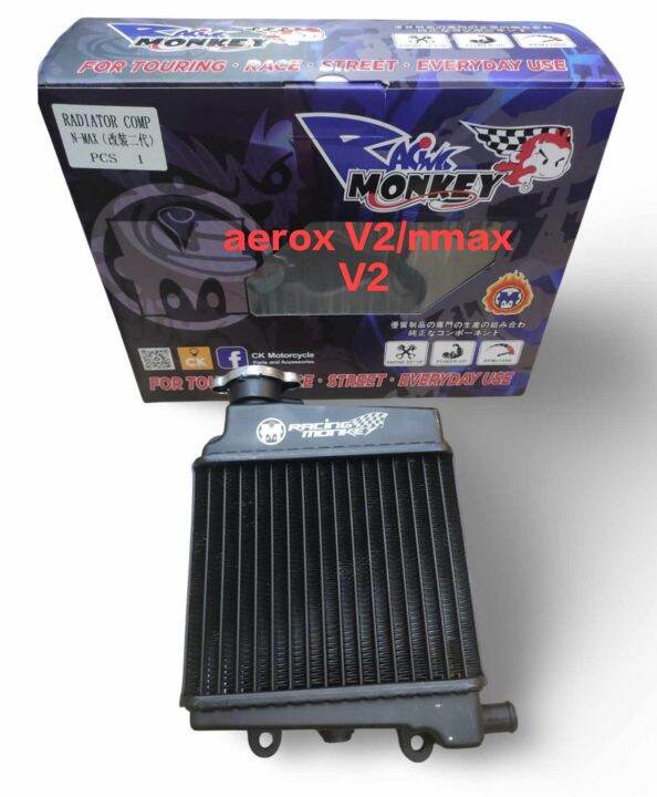 RACING MONKEY RADIATOR NMAX V2/AEROX V2 Lazada PH