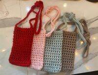 Crochet phone bags