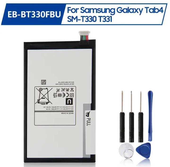 เปลี่ยนแบตเตอรี่-eb-bt330fbe-สำหรับ-samsung-galaxy-tab4-sm-t330-t331-eb-bt330fbu-eb-bt330fbc-4450mah