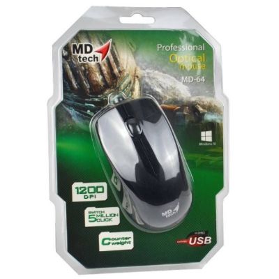 MOUSE MD-TECH MD-64 USB Optical มีสาย