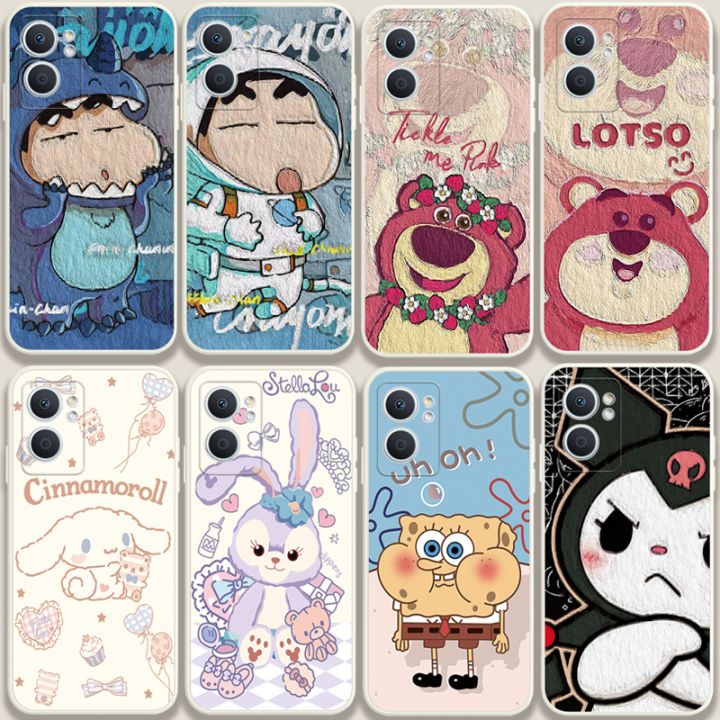 Oppo A36 Phone Case Oppo A58x Crayon Shin Chan A32 Cinnamoroll