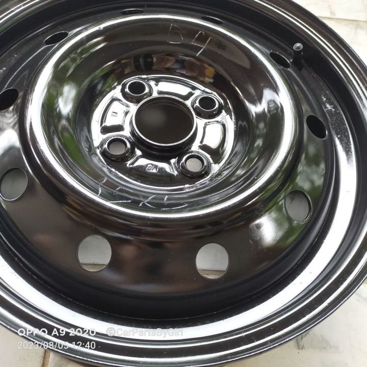 ราคาต่อวง-กะทะล้อ-toyota-suzuki-mazda-ขอบ14x5j-4รู100-ดุม-54-1