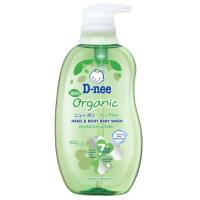 D-nee Organic ดีนี่ ออร์แกนิค สบู่เหลวอาบและสระ 380 มล.