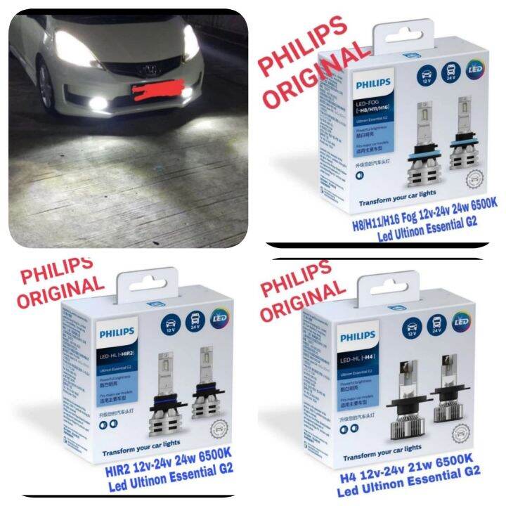 PHILIPS LED ULTINON ESSENTIAL G2 6500k 12-24Volt ORIGINAL | Lazada ...