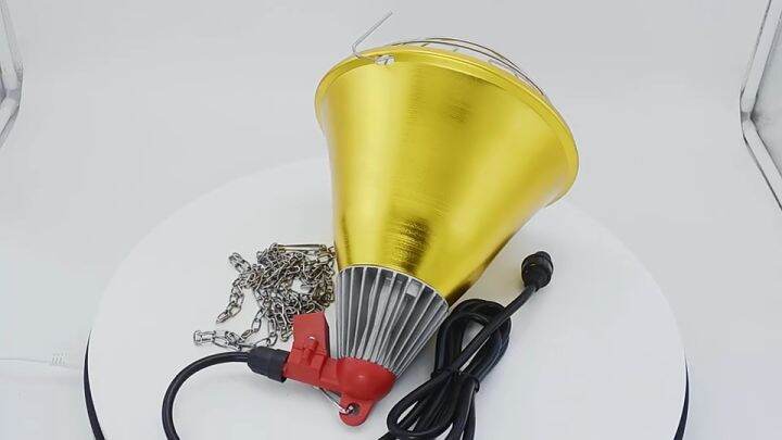 Viddavet Golden Heat Lamp With Switch And Control For Light Hood And Wiring Lamp Holder For Bulb