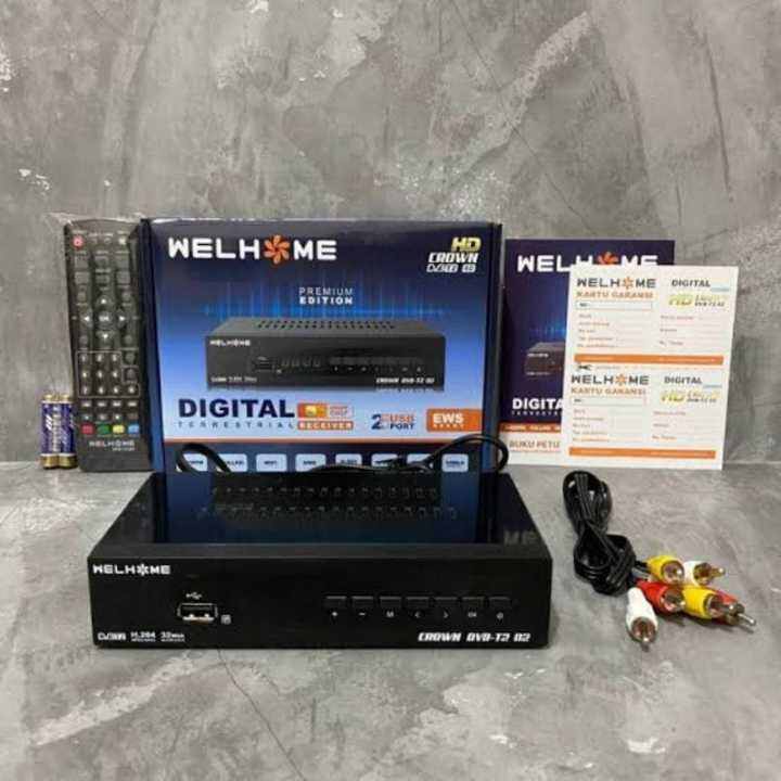 WELHOME HD CROWN DV3 T202 SET TOP BOX DIGITAL / RECEIVER DIGITAL