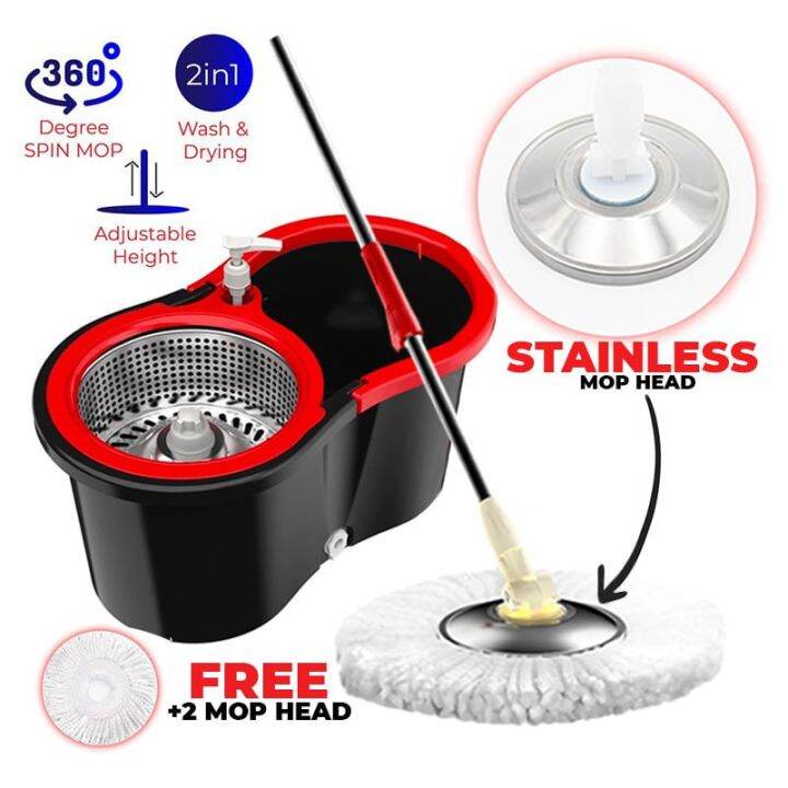 [READY STOCKS] EAM Tornado Mop 360 Degree On Sale Mop for Floor ...