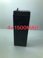 แบตเตอรี่ 4V1500mAh ก้นดำสำหรับใส่ไฟฉายใม้ตียุงไฟฟ้าขนาด(3.5*9.2cm)