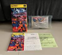 X-MEN Xmen Super Famicom Nintendo สินค้าแท้ สภาพสะสมกล่องคม