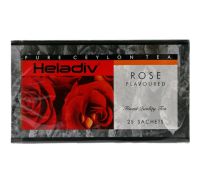 เฮลาดิฟ ชาซีลอนกลิ่นกุหลาบ Heladiv Pure Ceylon Tea Rose Flavoured 50g.