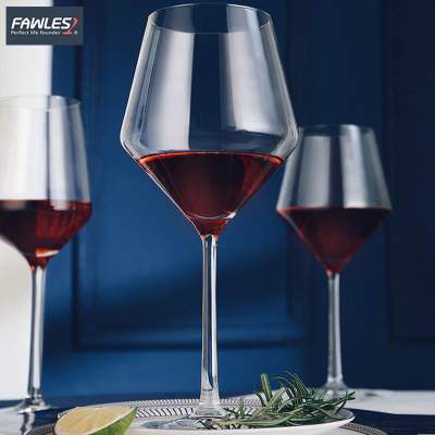 FAWLES แก้วไวน์ทรงสูง แก้วคุณภาพสูง แก้วไวน์แดง  แก้วไวน์เกรดพรีเมียม484ml.(พร้อมจัดส่ง)