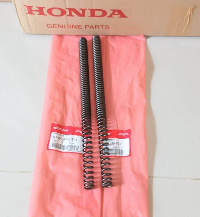 สปริงแกนโช๊คหน้า-แท้ศูนย์-honda-click-i-เดิมๆ-ความยาว-31-5-ซ-ม-51401-kvb-t01