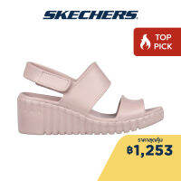 Skechers สเก็ตเชอร์ส รองเท้าแตะผู้หญิง Women Foamies Pier Ave Promenade Sandals - 111227-MVE Anti-Odor, Machine Washable, Luxe Foam, Wedge Fit