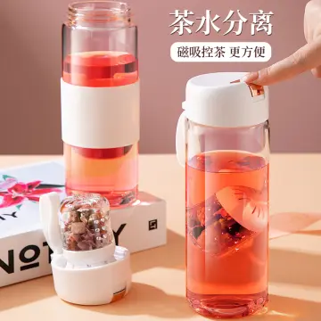 Magnetic Tea Separation Cups Simplicity Magnetic Water Bottles Household  Plastic