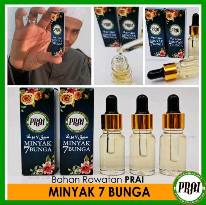 Minyak 7 Bunga Al-Idrus PRAI | Lazada