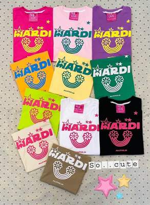 พร้อมส่ง 💖 เสื้อยืดโอเวอร์ไซส์ ลายMardi 🌈