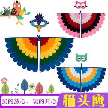 Bird Wings / Bird Costume / Costume wings / Kids bird costume / Parrot  Costume / Owl Costume / Kids Halloween Costume