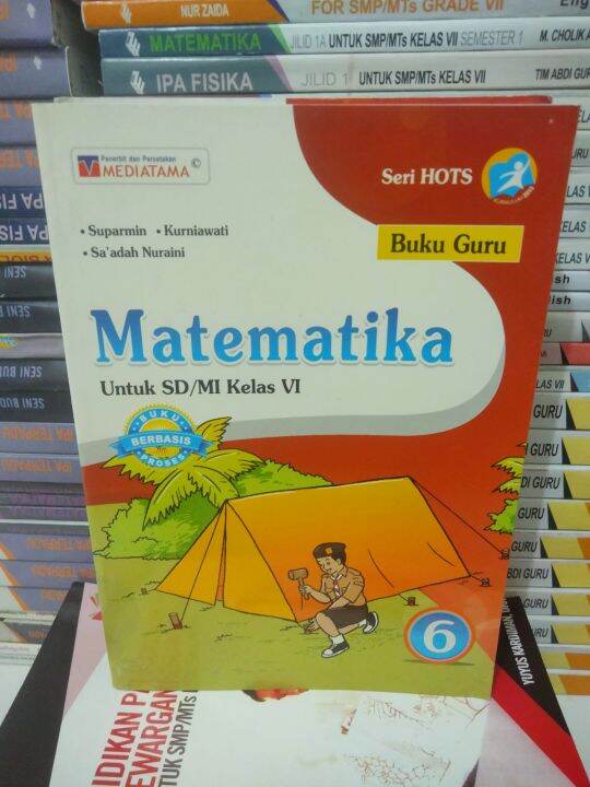 Buku Guru Matematika Sd Kelas 6 Mediatama Lazada Indonesia