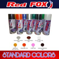 สีสเปรย์ "เรดฟ๊อกซ์" "RedFox" ขนาด 400 CC. 	STANDARD COLORS