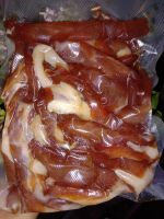 หมูแดดเดียวสูตรไม่มีงา