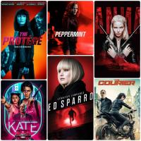 DVD หนังสวยสังหาร ☆RedSparrow☆Peppermint☆Anna☆Kate☆TheProtege☆TheCourier - มัดรวม 6 เรื่องดัง #แพ็คสุดคุ้ม #หนังฝรั่ง