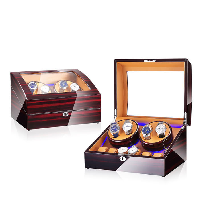 Revolving on sale watch box