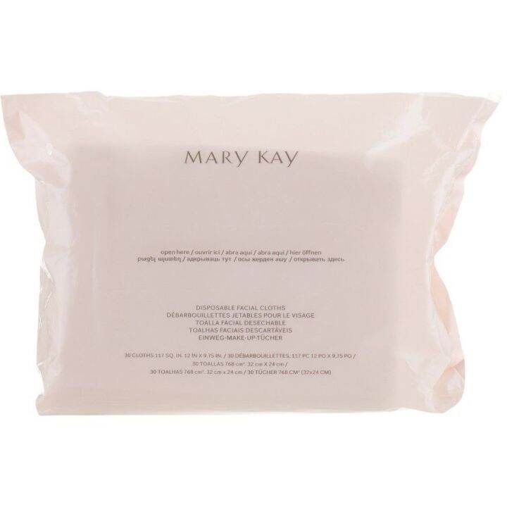 Ready Stock Mary Kay Disposable Facial Cloths 30 Cloths/pack Lazada