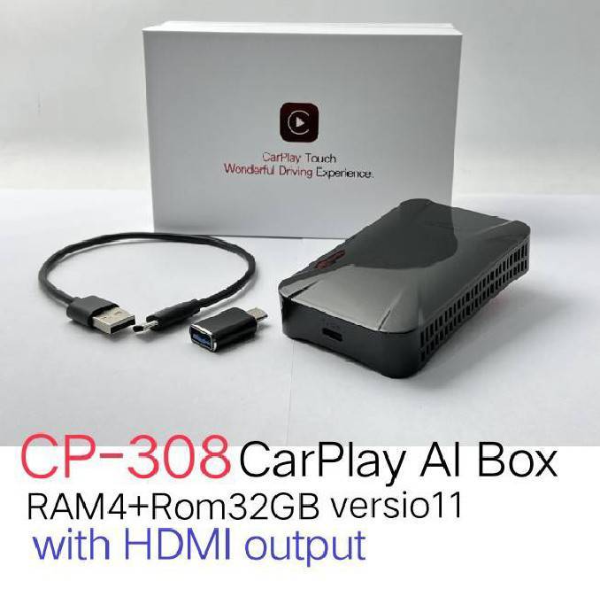 carplay-ai-box-amp-android-autoplay-hdmi-out-สำหรับเพิ่มจอหลัง-ram4-64gb-ver-11ติดตั้งแบบ-plug-in-honda-nissan-mazda-suzuki-toyota-รุ่น-hybrid-อาจจะมีปัญหาเรื่องของไฟจ่ายไม่พอ-ford-mercedes-benz-hyund