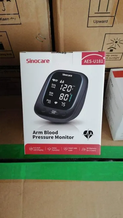 Sinocare Arm Blood Pressure Monitor (AES-U181) | Lazada PH