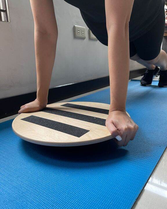 Wobble Balance Board. Build core strength, stability, and flexibility