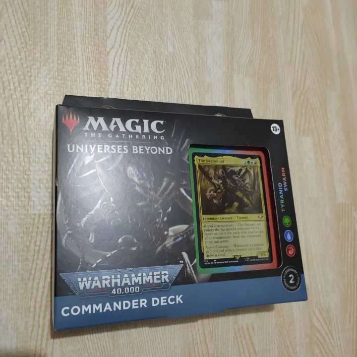 Magic the Gathering Tyranid Swarm Warhammer 40K Commander Deck Sealed Lazada PH