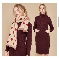 COAT OVER TURTLENECK LONG KNITTING WOOL แฟชั่น