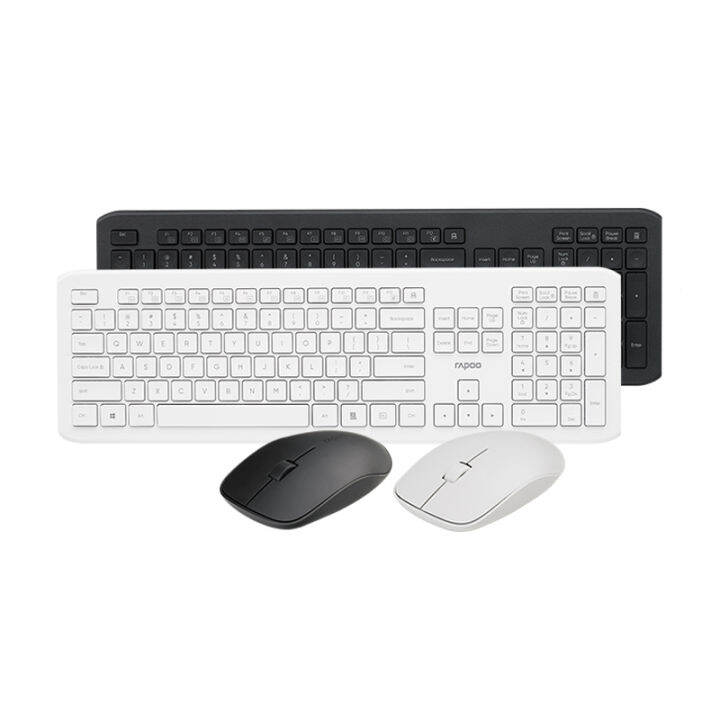 Rapoo X2000 106key wireless optical office keyboard and mouse set