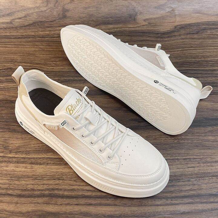 White Shoes Men's 2023 New Summer Casual Cloth Surface Breathable Men's ...