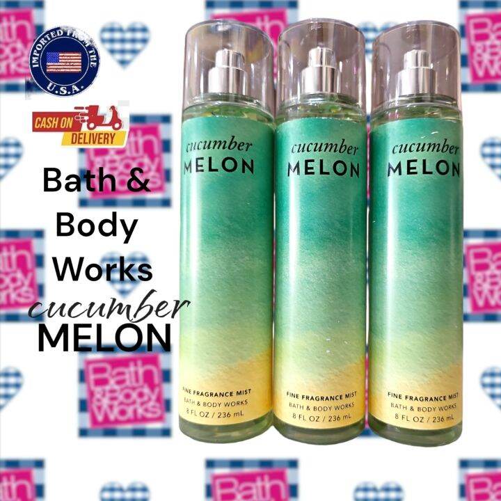 Bath and Body Works Cucumber Melon Fragrance Body Mist 236ml Lazada PH