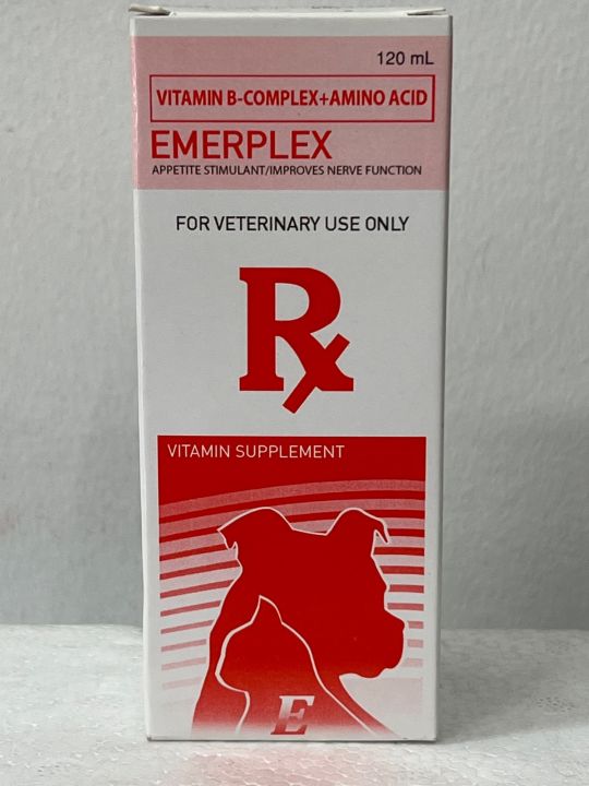 Emerplex For Dogs And Cats Vitamin B Complex 120 ML Syrup Oral ...