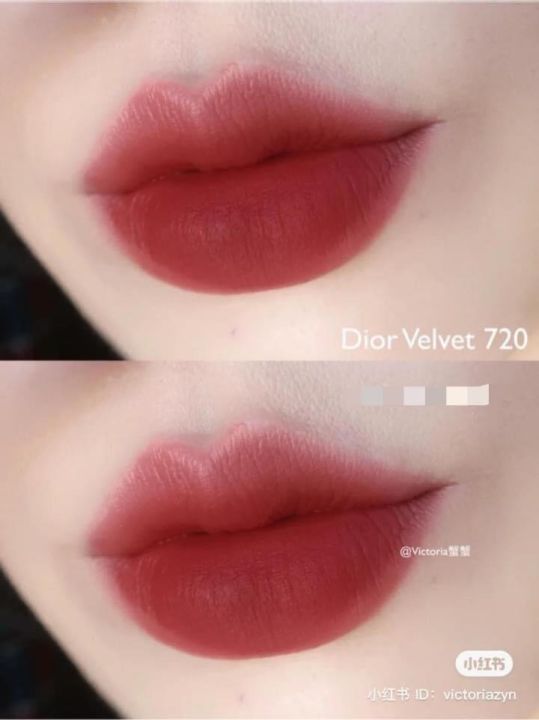 Son DIOR 720 Icóne Rouge Dior Velvet  Màu Hồng Nâu