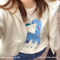 MIDCHILD DINO - เสื้อยืด Oversize และ Baby tee