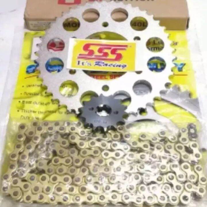 gear set sss 428 satria Fu 150 satria Fu lama satria Fu karburator