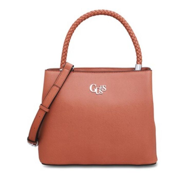 กระเป๋า-guess-รุ่น-sf820007-fairbanks-satchel-สีน้ำตาล