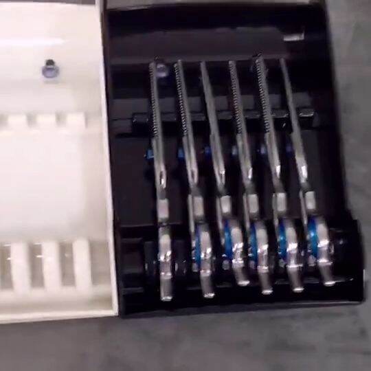 Salon Shears Stand Rack Case 6 Holder Hair Scissor Organizer Lazada PH