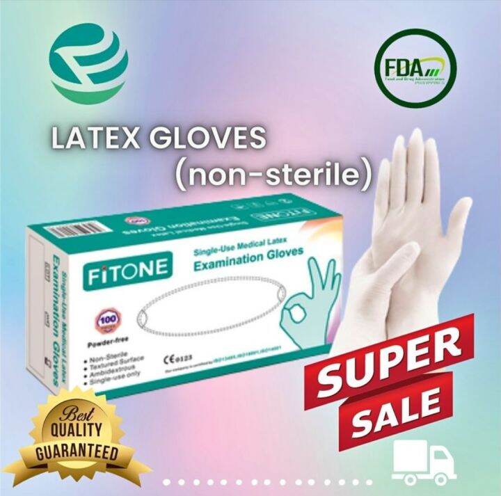 LATEX GLOVES (non sterile) Lazada PH