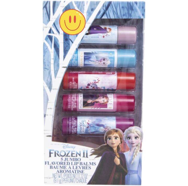 [Authentic] DIN3Y FR0Z3N JUMBO FLAVORED LIP BALM 5PC SET Lazada PH