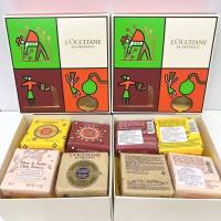 Loccitane Holiday Soap Quattro Set 4 Items