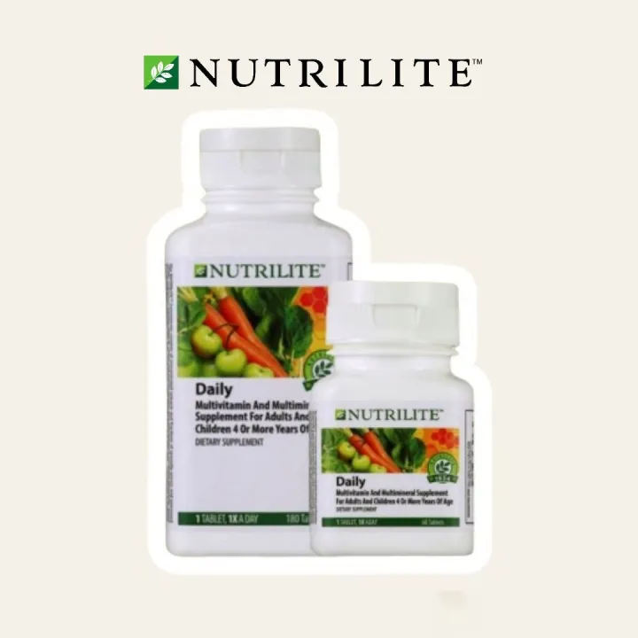 Nutrilite Daily Multivitamin By Amway Lazada