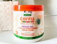 พร้อมส่ง Cantu Argan Oil Leave-In Conditioning Repair Cream 453g/16oz