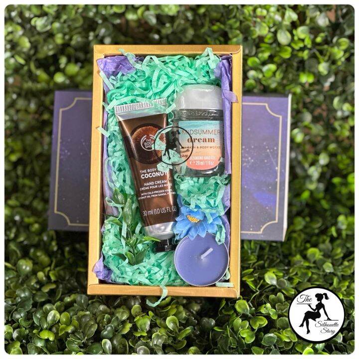 Hand Cream Gift Box Set 4 | Lazada