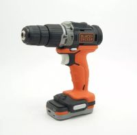 สว่านกระแทกไร้สาย BLACK+DECKER GO PAK 12V. สีส้ม-ดำ แท้มือสองไม่ได้ใช้ ประกันเหลือ 10 เดือน