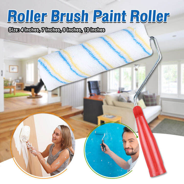 Jozoo Roller Brush Paint Roller Long Handle Brush Room Wall Painting